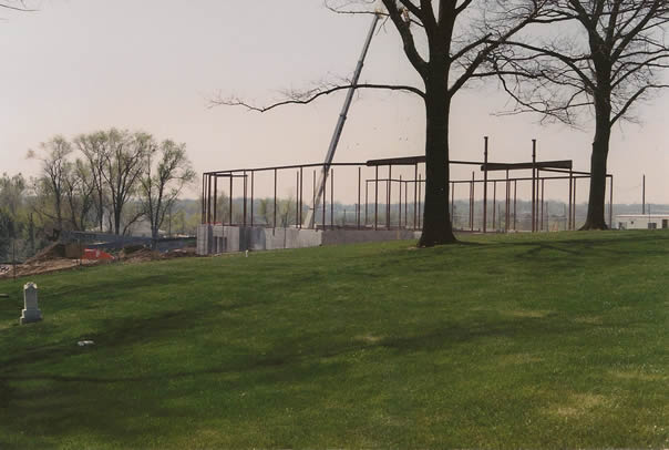 Early Stages of Construction of Winter Quarters Temple